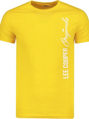 Тениска Lee Cooper жълто