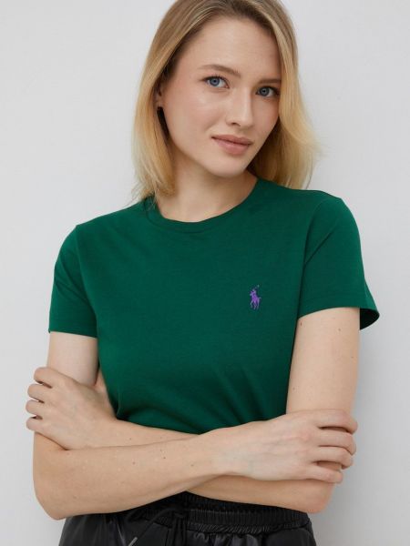 Polo Ralph Lauren pamut póló zöld