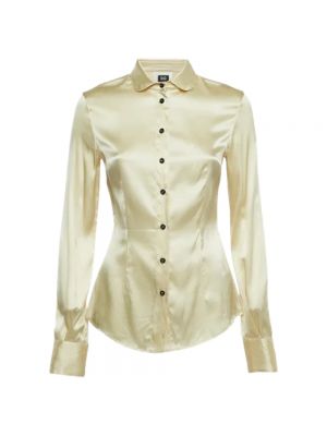 Satin bluse Dolce & Gabbana Pre-owned beige