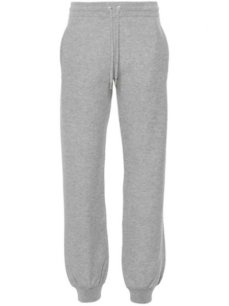 Pantalon en tricot Versace gris