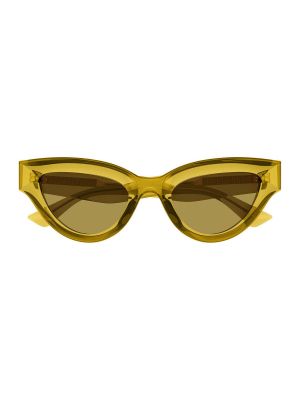 Sluneční brýle Bottega Veneta hnědé