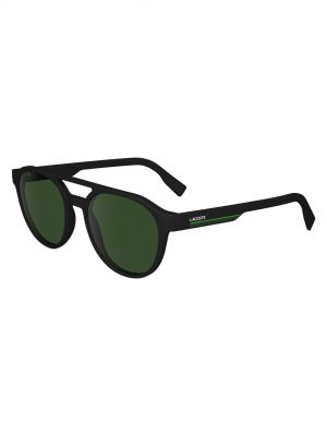 Черные очки солнцезащитные Lacoste