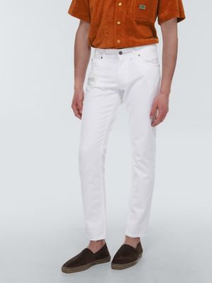 Vaqueros skinny ajustados Dolce&gabbana blanco