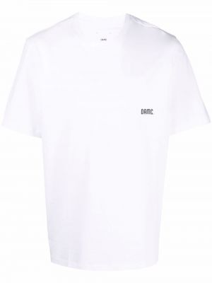 T-shirt con stampa Oamc bianco