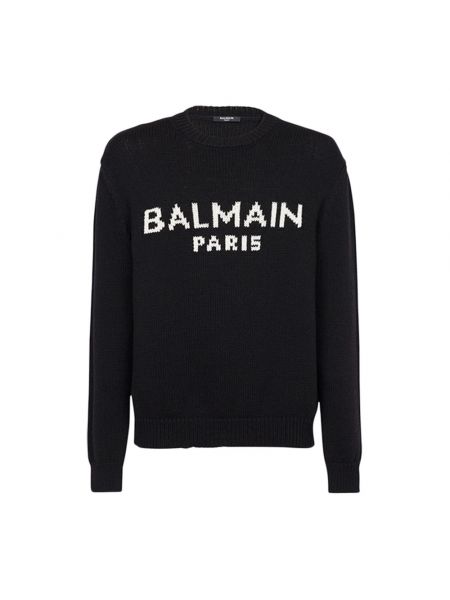 Sweter z wełny merino Balmain
