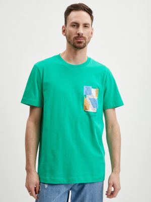 T-shirt Tom Tailor Denim grün