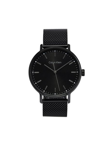 Чорний годинник Calvin Klein