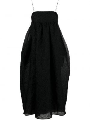 Μίντι φόρεμα Cecilie Bahnsen μαύρο