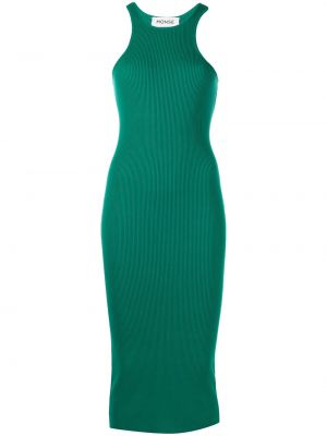 Midi šaty Monse zelené