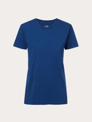 Camiseta de algodón Colorful Standard azul
