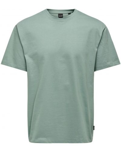 Tricou cu croială lejeră Only & Sons verde