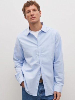 Рубашка Finn Flare голубая