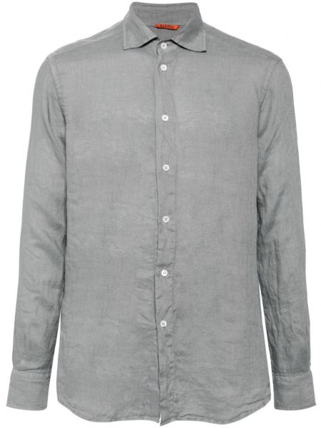 Lininė marškiniai Barena pilka