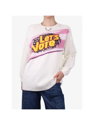 Bluza bawełniana Louis Vuitton Vintage biała
