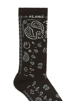Ponožky s potiskem Alanui černé