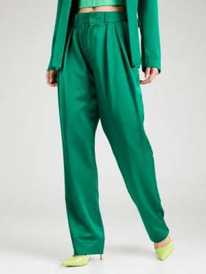 Pantaloni plissettati Scotch & Soda verde