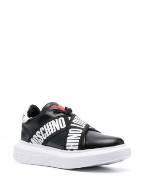 Sneakersy z nadrukiem Love Moschino