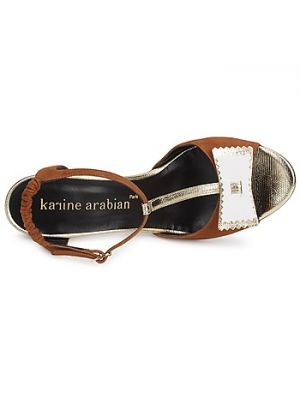 Sandały Karine Arabian brązowe