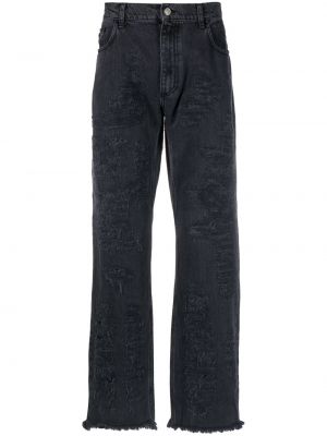 Distressed straight jeans 1017 Alyx 9sm schwarz