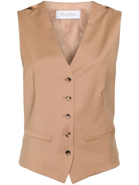 Vest Max Mara brun