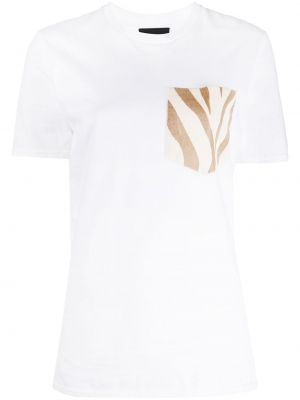 Camiseta con bolsillos Simonetta Ravizza blanco