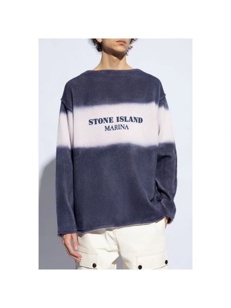 Jersey de algodón de tela jersey Stone Island