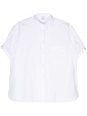 Plisovaná košeľa Aspesi biela