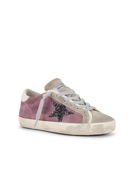 Yıldız desenli sneaker Golden Goose altın