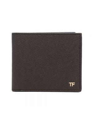 Brązowy portfel Tom Ford