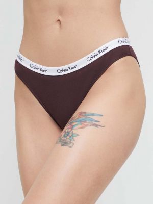 Slipy Calvin Klein Underwear fioletowe