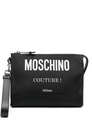 Чанта тип „портмоне“ с принт Moschino