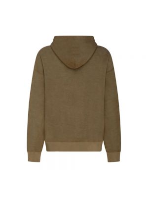 Jersey de algodón con capucha de tela jersey Dolce&gabbana marrón