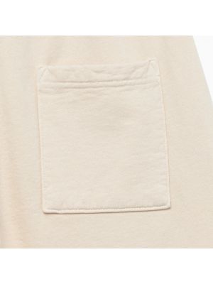 Pantalones de chándal de algodón Sporty & Rich beige