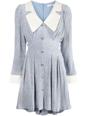 Tweed dress B+ab blå