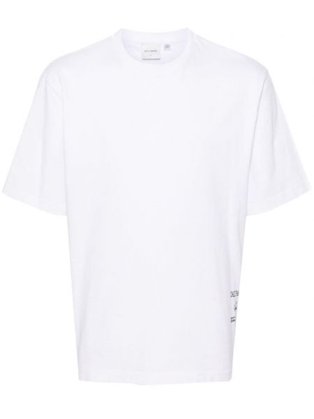 Βαμβακερή μπλούζα Daily Paper λευκό