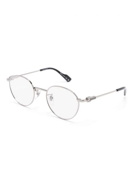 Brýle Gucci Eyewear stříbrné