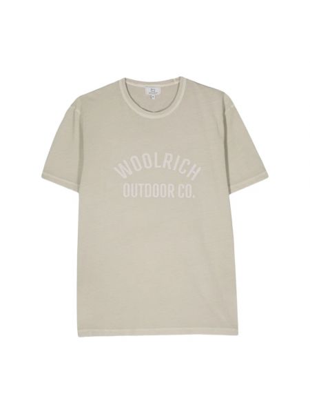 Jersey t-shirt Woolrich grün