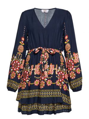 Mini šaty Usha Festival modrá