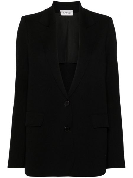 Strikket blazer Mrz sort