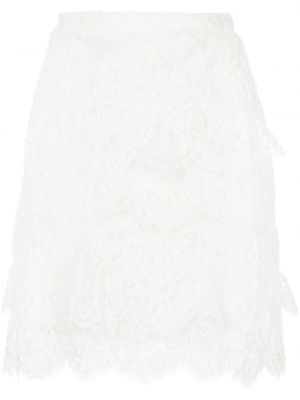 Bílé krajkové sukně Ermanno Scervino