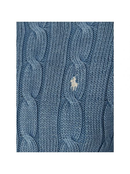 Jersey de punto de tela jersey elegante Ralph Lauren azul