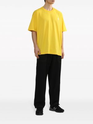 T-shirt aus baumwoll mit print Chocoolate gelb