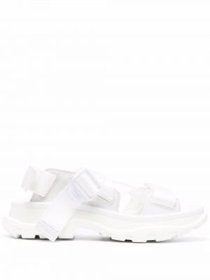 Sandales Alexander Mcqueen blanc