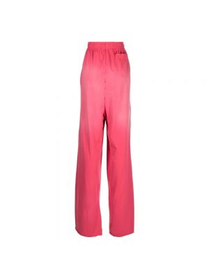 Pantalones de chándal de tela jersey Vetements rosa