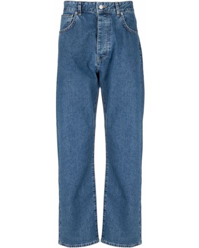 Bomull jeans med normal passform Drôle De Monsieur blå