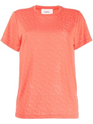 Памучна тениска Ba&sh оранжево