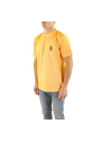 Camisa con estampado Marcelo Burlon naranja