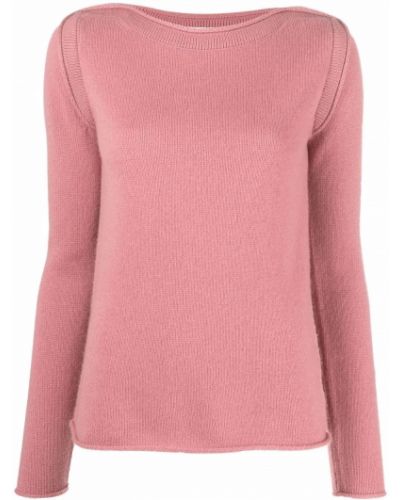 Jersey de cachemir de tela jersey con estampado de cachemira Theory rosa