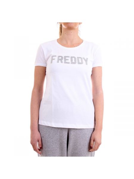 Tričko s krátkými rukávy Freddy bílé