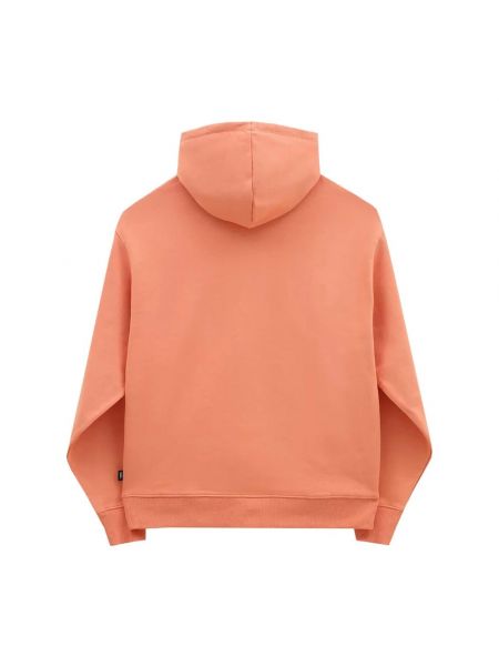 Einfarbiger hoodie Vans orange